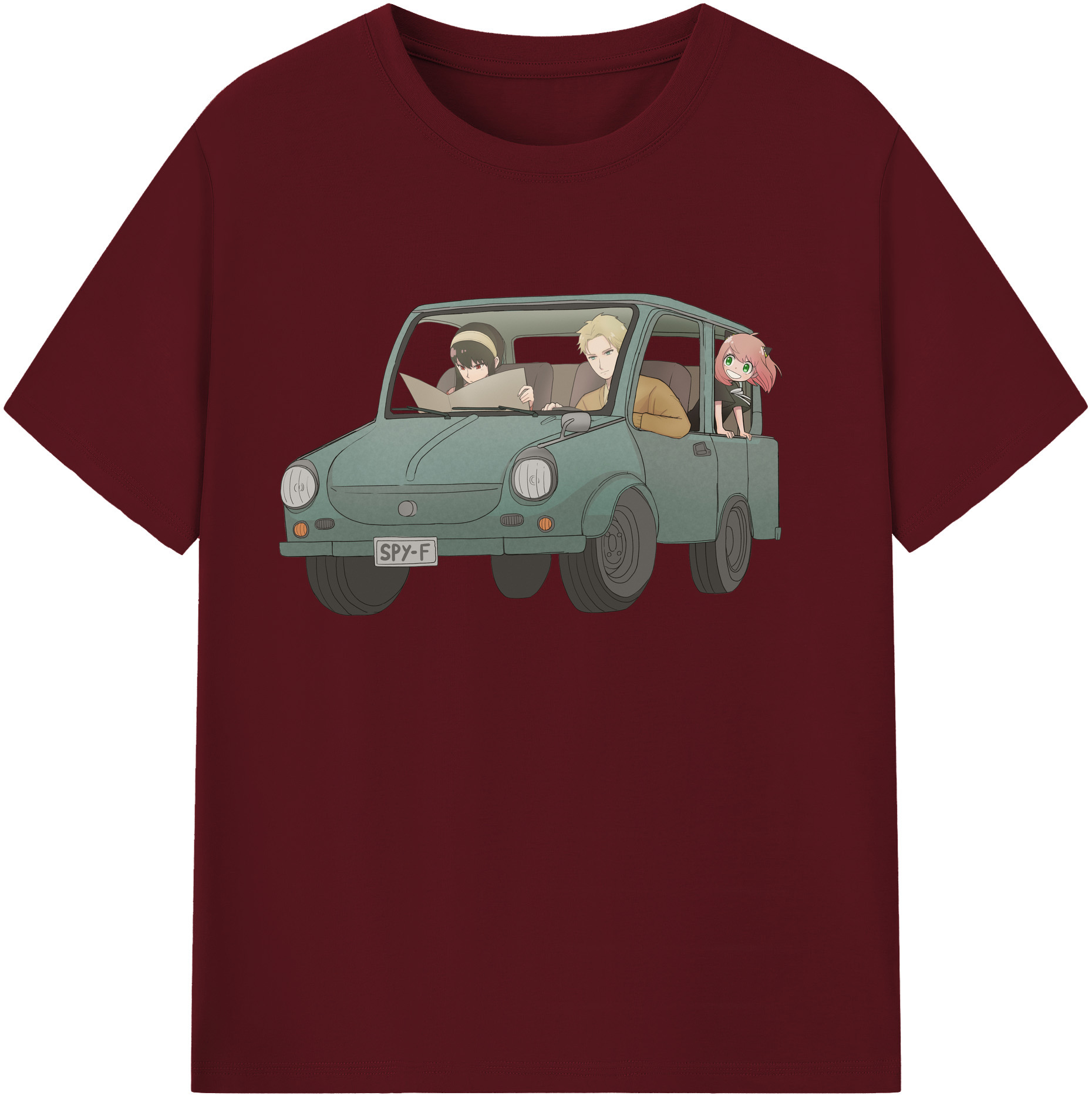 （画像用） SPY×FAMILY间谍家家酒 綿100％半袖Tシャツ（フロントプリント）